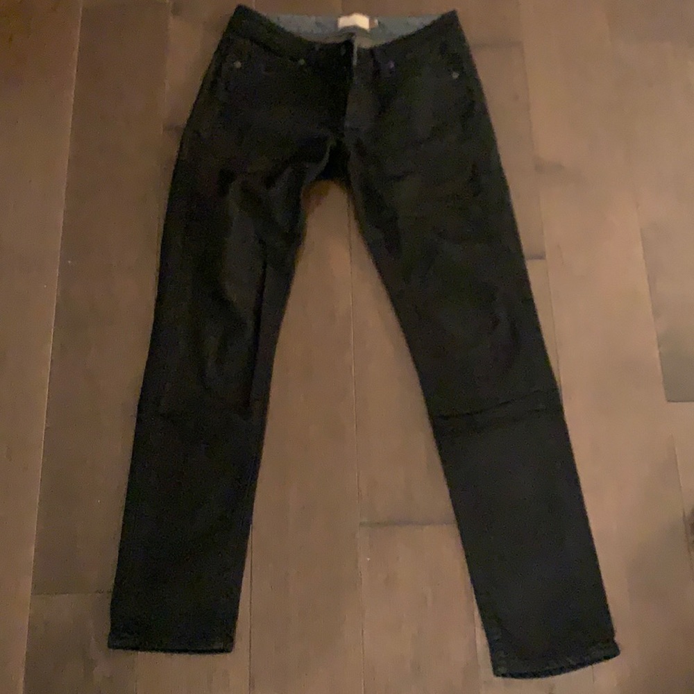 Paige black skyline ankle peg Jean (petite)